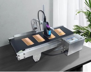 Tij hết hạn Ngày Lô Lô số mã trực tuyến máy in phun với mini máy tính để bàn băng tải bảng - Product Image 3