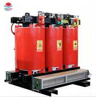 Transformateur à bobinage personnalisé spécialisé triphasé 35 kV 1600 kVA à bobinage en cuivre SCB11, transformateur sec à refroidissement par air pour hub de recharge de véhicules électriques