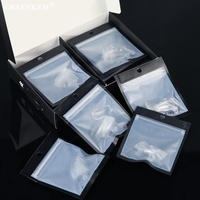 Faux Ongles Conseils Gel Doux Capsules Du Bout Des Doigts Amande Cercueil Français Couverture Complète Extension Artificielle Gelly Tips XS Gel X Nail Tips