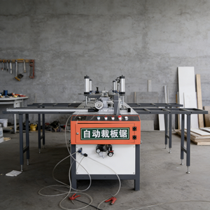 <span class=keywords><strong>Scie</strong></span> à dé<span class=keywords><strong>couper</strong></span> automatique pour panneaux en aluminium nid d'abeilles, acrylique et <span class=keywords><strong>bois</strong></span>, machine <span class=keywords><strong>de</strong></span> découpe <span class=keywords><strong>de</strong></span> profilés en aluminium <span class=keywords><strong>de</strong></span> bureau - Product Image 1