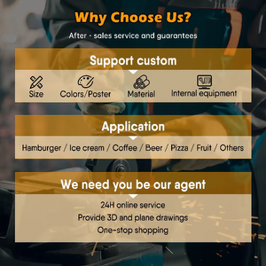 Camion de crème glacée Piaggio motorisé multifonctionnel à 3 roues en acier inoxydable, remorque alimentaire mobile avec une longue durée de vie - Product Image 6