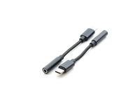 Pour Xiaomi 6 Pro Audio Aux câble adaptateur Type C 3.5mm écouteur convertisseur PVC mâle femelle Jack câble connecteur pour une utilisation téléphonique
