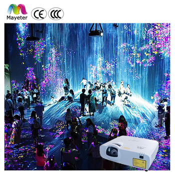 Hot Interactive 360 Wall Projection System Wall/Floor Projector 3D ...