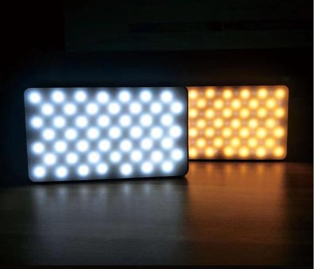 Rgb Led Light Video Lights Photography Fill Light Cri95 2500-9000k Lcd Display Cold Shoe for Vlog Live Streaming Video