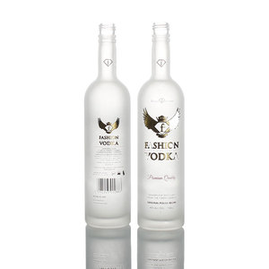 Botella de Vidrio para Licores, Ginebra y Vodka de 700 ml y 750 ml, Extra Premium, con Serigrafía de Seda - Product Image 3