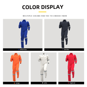 Đồ bảo hộ lao động nam bán buôn, quần áo bảo hộ phản quang, quần áo công nhân xây dựng, đồng phục công nhân có dải phản quang - Product Image 2