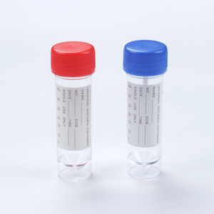 Tube <span class=keywords><strong>de</strong></span> collecte <span class=keywords><strong>de</strong></span> matières fécales en plastique résistant aux fuites E.O. stérile 30ml récipient <span class=keywords><strong>de</strong></span> selles avec une cuillère - Product Image 3