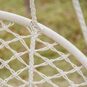 Silla Colgante Moderna Tipo Hamaca, de Macramé, con Tela Suave, para Jardín, Patio o Terraza - Product Image 3