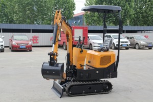 1Ton Compact Crawler Diesel Construction Machinery 1000KG Mini Crawler Excavator for Farm Garden & Home Use - Product Image 2