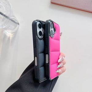 Custodia per telefono di lusso con Design piumino per <span class=keywords><strong>iphone</strong></span> 16 15 14 13 12 <span class=keywords><strong>cover</strong></span> posteriori in morbida pelle Pro Max per <span class=keywords><strong>11</strong></span> Pro Max Designer - Product Image 2