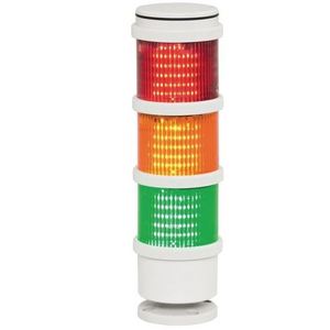 ไฟสัญญาณแบบเสา TWS สีเขียว สีส้ม สีแดง 24V AC DC ไฟแสดงสถานะแบบซ้อน - Product Image 1