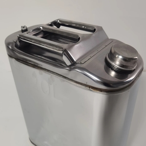 Bidon de stockage d'huile, bidon de liquide, réservoir de gaz, réservoir d'huile, bidon jerrycan, réservoir en acier inoxydable, réservoir de carburant, réservoir métallique, réservoir portable, bidon d'huile avec <span class=keywords><strong>bec</strong></span> <span class=keywords><strong>verseur</strong></span> - Product Image 6