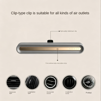 Diffuseur de parfum pour voiture en métal usiné CNC avec logo personnalisé, en alliage d'aluminium, à clipser, directement de l'usine