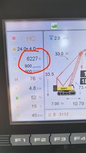 SANY 75TON GRÚA DE ORUGA USADA Grúa de pluma de celosía usada de la SCC750A-6 Buena grúa 75T SANY - Product Image 4