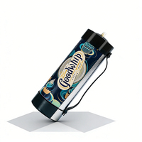 Cylindre de gaz CO2 de qualité supérieure, haute pureté, haute pression, grade 5N, 99,999%, en acier, fabriqué en Europe, personnalisable