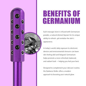 Hautpflege 24 Germanium Anti-Aging-Gesichts abnehmen Beauty Stick Face Roller Anti-Falten-Gesichts walze Face Lift Gesichts massage gerät - Product Image 2