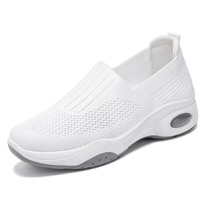 Zapatillas Deportivas para Mujer con Amortiguación de Aire, Transpirables, de Malla, de una Pieza, Elegantes - Product Image 4