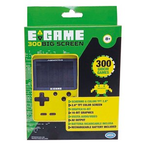 Console pocket E <b>GAME</b> 300 Big Screen (Ricaricabile) Assortito 50069 - Product Image 2