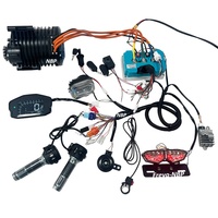 Moteur à entraînement central QS Mid Drive 138-C 70H V3 72V3000W 120 km/h avec boîte de vitesses 1:2.35 Fardriver ND72680 pour VTT électrique, moto tout-terrain