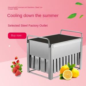 40 Cavaties 304 Stainless Steel Pop Mould Filling Mould Machine Making <b>Popsicle</b> Ice Cream Stick <b>Molds</b> Ice Lolly <b>Mold</b> - Product Image 2