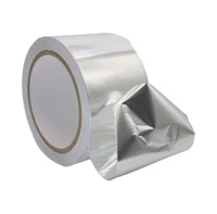 Ruban adhésif en aluminium anti-corrosion 80 microns pour déshumidificateur de piscine, isolation de serpentin CVC et environnements humides en usine