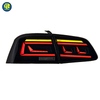 YU GUANG Feu Arrière Clignotant pour Volkswagen Passat B7 Feux Arrière 2012-2016 Lumière Arrière VW Feu Arrière LED Amélioré