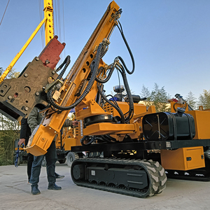 Mini pelle à pieux avec fonction de forage par vis pour clôtures de ranch HXR3, prix usine - Product Image 4