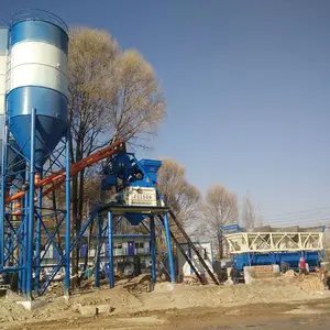 Máquina de concreto central para fábrica de cimento, marca YILI, 120m3/h, HZS25 a 180m3 60m3, planta dosadora de concreto