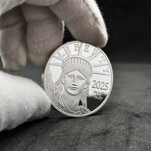 Monedas Conmemorativas Personalizadas de Aleación de Zinc Bañadas en Oro, Proceso de Fundición a Presión, Impresión Tipográfica, Reproducción Artística, Logotipo Personalizado - Product Image 2