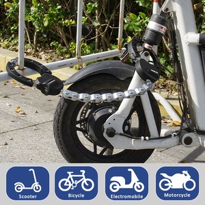 Nhiệm Vụ Nặng Nề Chống Trộm Xe Máy Cặp Song Sinh Còng Tay Chuỗi Khóa An Ninh Cao Đôi Còng Tay Khóa Với Chìa Khóa Cho Xe Điện - Product Image 6