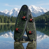 Planche de surf électrique entièrement en fibre de carbone, haute vitesse 55 km/h, 10 kW, 12 kW, planche de surf à jet imperméable pour les sports nautiques et les loisirs