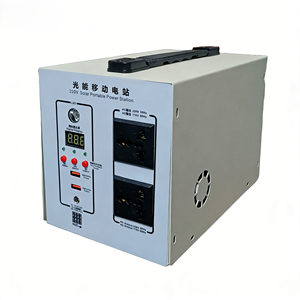 UPS Portátil de 330w, Batería de 256Wh, Onda Sinusoidal Modificada, Carga Solar, 2 Tomas de CA para Camping y Emergencias - Product Image 1