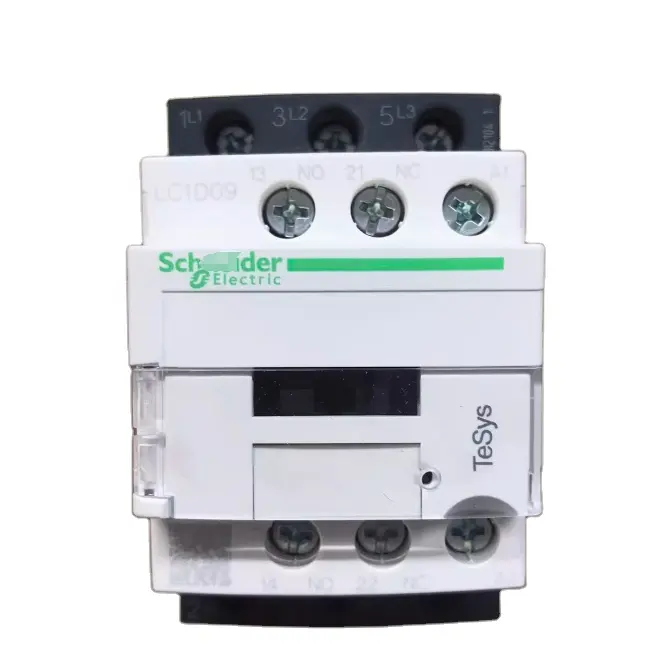 Serius eléctrico 12V Contactor LC1D09B7 Lc1d09D7 F7 E7 FE7 G7 M7 N7 P7 Q7 R7 U7 Y7 4 Pole Contactor Schneiders Original 3P