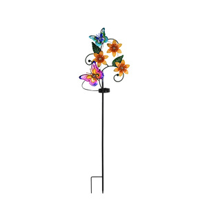 Lámpara Solar Decorativa para Jardín con Forma de Mariposa, LED, Impermeable, para Exteriores, Patio, Jardín, Paisaje - Product Image 3