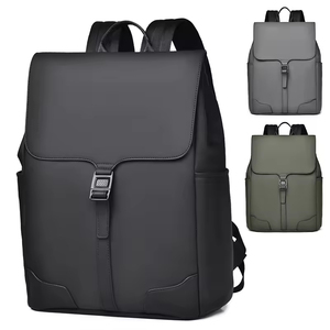 Nuovo Arrivo Zaino Scolastico Universitario <span class=keywords><strong>in</strong></span> <span class=keywords><strong>Pelle</strong></span> <span class=keywords><strong>Nera</strong></span> con Logo Personalizzato, Borsa Impermeabile da Viaggio per Laptop - Product Image 1