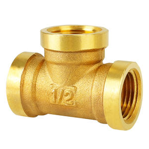 Conector en T de Rosca Interna Reforzado de Cobre, 4/6/1 Pulgadas, para Calentadores de Agua, Grifos, Conexión Directa para Tuberías de Agua y Otros - Product Image 1