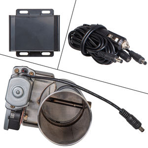 Universele <span class=keywords><strong>2</strong></span> Inch Rechte Uitlaatpijp Roestvrijstalen Elektrische Uitsparing E-Uitgesneden Klepsysteem Kit + PP-ST20R Op Afstand - Product Image 4