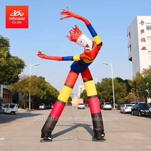 نفخ 10ft Air Sky دمية رقص رياح تحلق ترويجية راقصة مهرج ، رخيصة قابلة للنفخ - Product Image 5