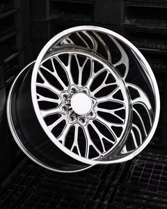 Cerchi in Lega Forgiati KYKY Personalizzati da 20, 22, 24, 26, 28, 30 Pollici con Coprimozzi Flottanti 8x170 8x180 8x6.5 Lucidati per Camion RAM 2500 3500 - Product Image 3