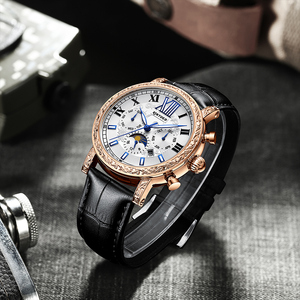 2023 Chất lượng cao j094 sang trọng cơ khí mặt trăng phasetourbillon thiết kế đồng hồ nam cổ tay - Product Image 6