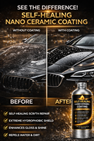 GRAPHONEX Professional, Revestimiento Transparente Autoregenerativo de 1L con Nanotecnología para Protección de Pintura de Autos Nuevos y Usados