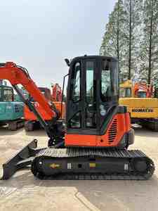 Excavatrice Hitachi ZX50 d'occasion de haute qualité, 5 tonnes, pour l'exploitation minière, moteur Yanmar, commande PLC, sur chenilles, à vendre - Product Image 5