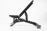 Banc de musculation pliable et réglable avec support - Équipement de fitness en métal pour la musculation et l'entraînement en salle
