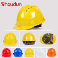 Casque de sécurité ventilé pour chantier de construction, casque de protection industrielle, casque de sécurité ventilé pour chantier de construction