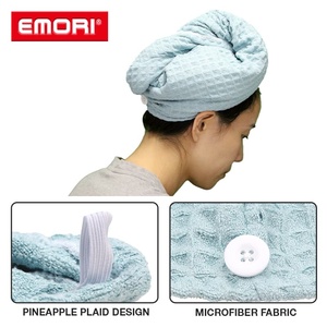 Toalla de Microfibra Ultra Suave de 350 g/m² para el Cuidado Facial y el Cabello, Lavable, de Secado Rápido y Súper Absorbente, Gorro para Secar el Cabello - Product Image 3