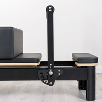 Reformer Pilates en Aluminium Qualité Commerciale pour Studio Fitness, Machine Professionnelle avec Logo Personnalisé Direct Usi