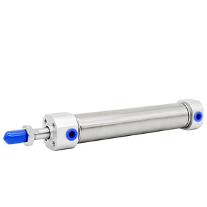 กระบอกสูบสแตนเลสขนาดเล็ก Baocn Mg20 500 ระยะชักยาว แบบสองทาง กระบอกสูบลมแบบมีก้าน - Product Image 3