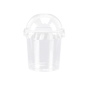 Vaso Desechable Transparente de PET de 98 mm de Diámetro, Estilo Grueso y Redondo para Bebidas Frías - Té de Limón, Leche de Coco, Café - Product Image 1