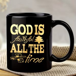 Tazze da caffè in ceramica di marca Diytree diretta dalla fabbrica con citazioni religiose ispiratrici e alberi di Natale per i nonni - Product Image 2