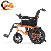 Scooter Eléctrico Portátil de Acero de Última Generación, 24V 12AH 250W*2, con Pedal de Empuje Manual, Freno de Mano y Ruedas Plegables para Personas con Discapacidad